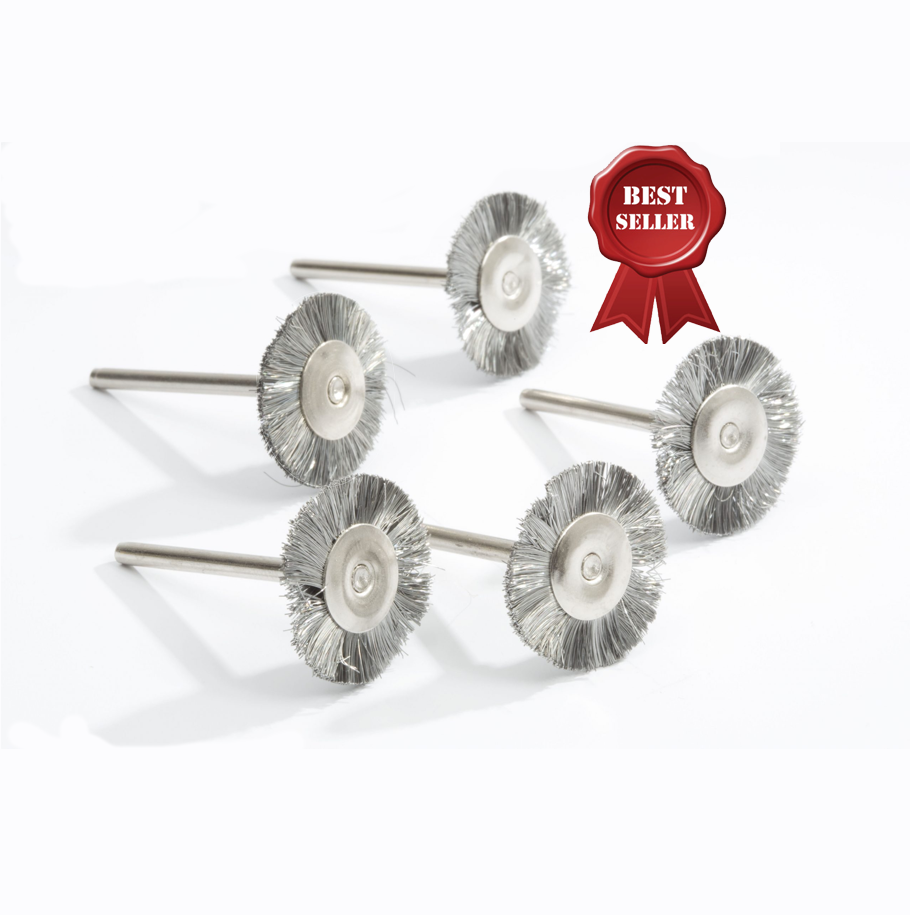 SB-3301 24mm Steel Bonsai Brushes (3mm shaft)