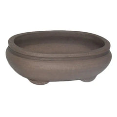 Bonsai Pot 8″ Oval, unglazed