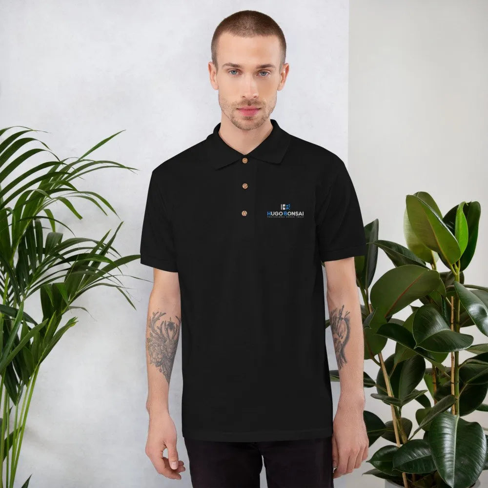 Hugo Bonsai Tools Embroidered Polo Shirt